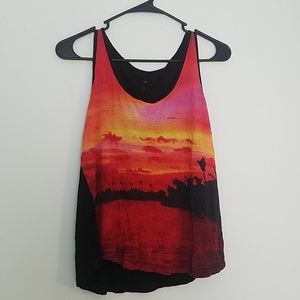 Kensie Sunset Tank Top